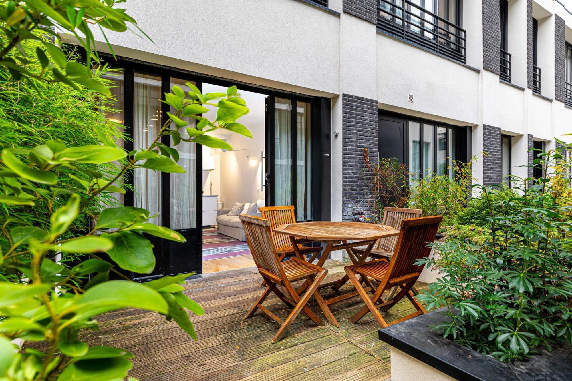 Quiet Apartment With Terrace&Ac-Le Marais/Bastille Párizs Kültér fotó